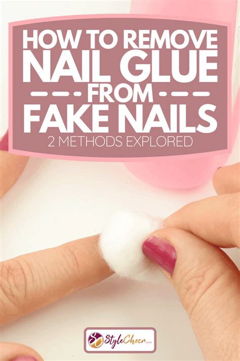 how to get fake nail glue off clothes|what removes glue from fabric.